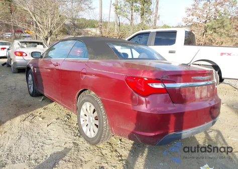 2013 Chrysler 200 Touring from USA, damaged, VIN 1C3BCBEB7DN511496